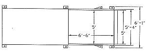 3 cubic yard compactor dimensions