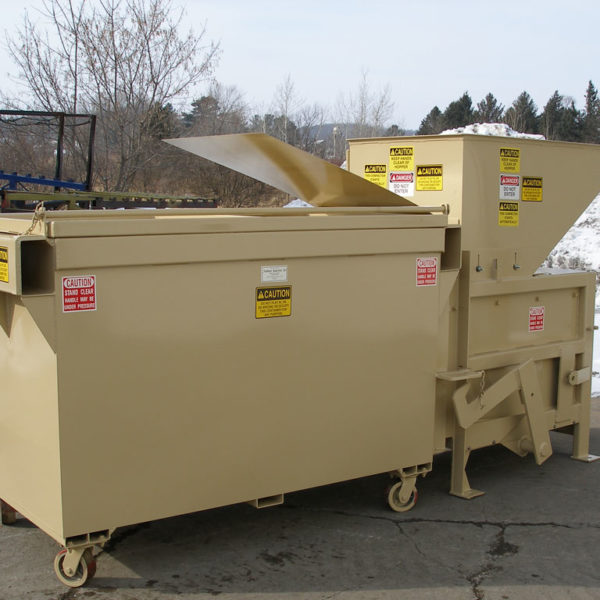1 Yard SelfContained Compactor with 10 Cubic Yard Container Nedland
