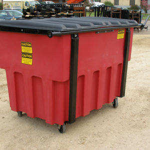 Plastic dumpster