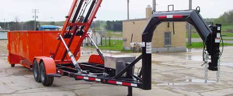 used roll off trailers
