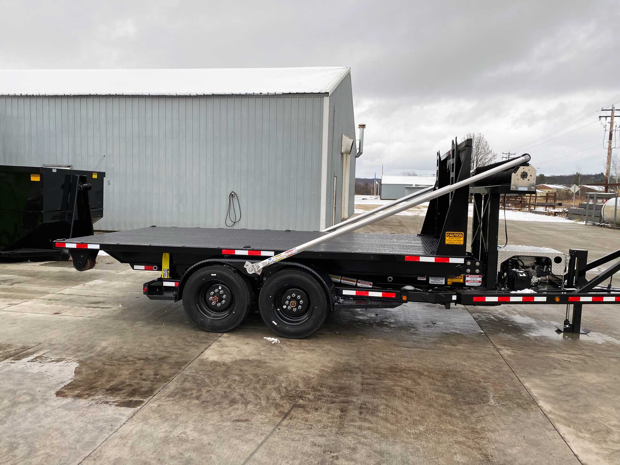 Roll Off Flatbed Trailers That Power Your Profitability Nedland 3356