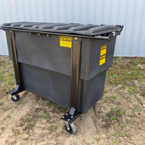 rear-load plastic dumpster