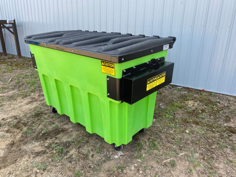 Plastic Front Load Dumpsters | Nedland Poly Dura Kans