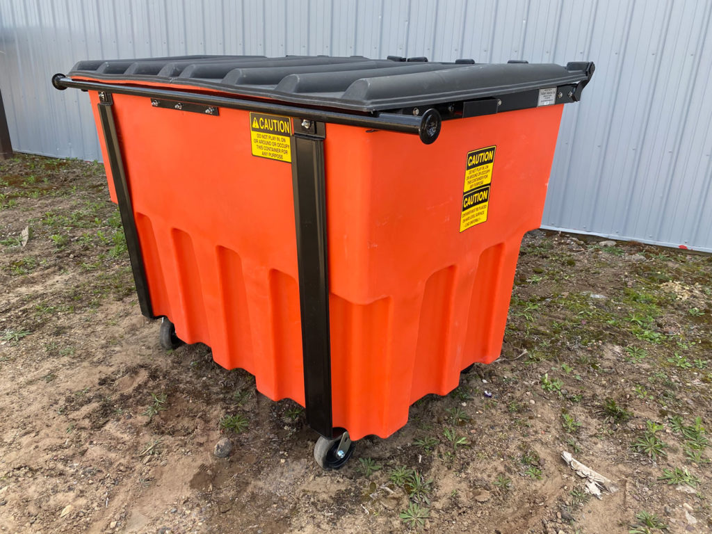 Plastic Rear Load Dumpsters | Nedland Poly Dura Kans